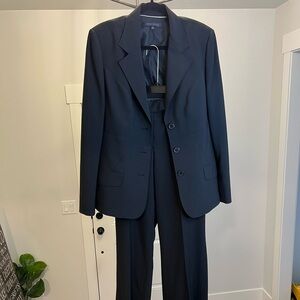 Anne Klein Blue Business Suit Set